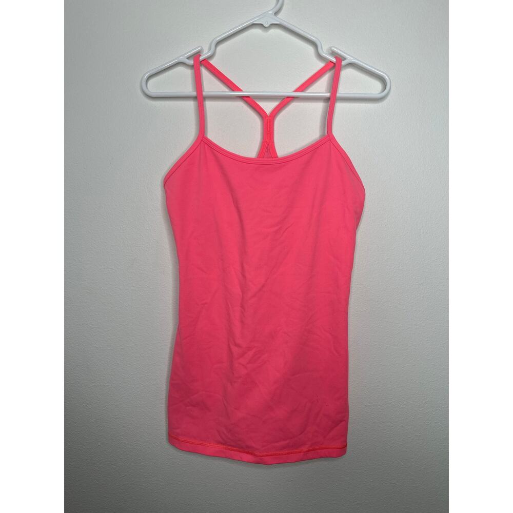 Women's Lululemon Power Y Tank Top Flash Size 8